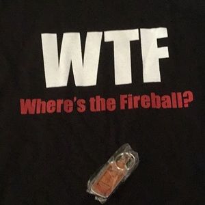 New FireBall T-Shirt And Keychain
